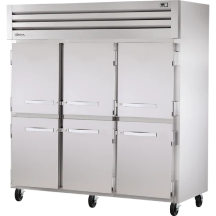 True STR3R-6HS Reach-In Solid Half Swing Door Refrigerator