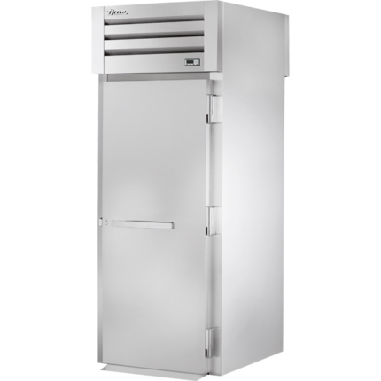 True STG1HRT89-1S-1S Roll-Thru Solid Swing Door 89" High Heated Cabinet