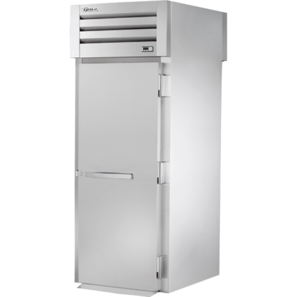 True STA1HRT-1S-1S Roll-Thru Solid Swing Door Heated Cabinet