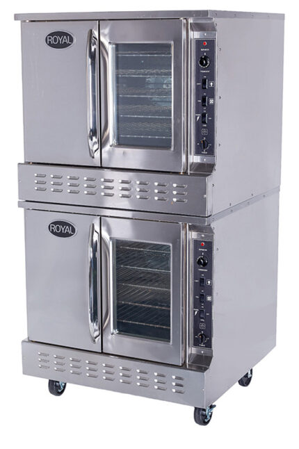 Royal RCOS-2 Gas Convection Ovens – Standard Depth