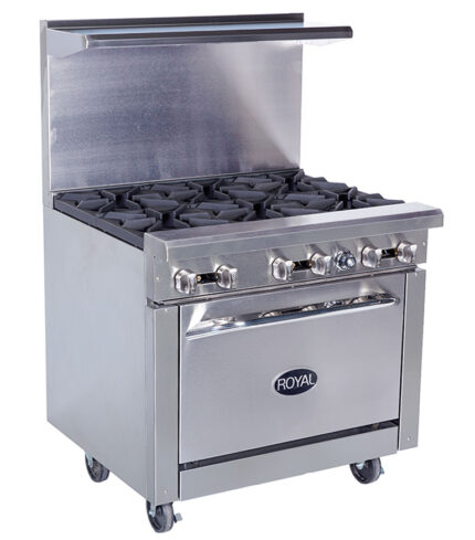 Royal RR-6 36″ Gas Range Series