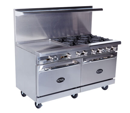 Royal RR-6G24 60″ Gas Range Series