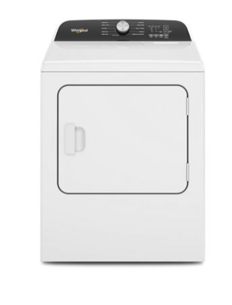 Whirlpool WGD500CMW 7.0 Cu. Ft. Long Vent Gas Moisture Sensing Dryer