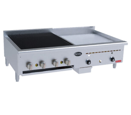 Royal BG-2424 BROILER-THERMO GRIDDLE COMBINATION BG Series