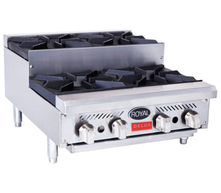 Royal RDHP-24-4SU Step Up Hot Plates RDHP-SU Series
