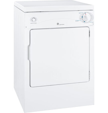 E DSKP333ECWW Spacemaker® 120V 3.6 cu. ft. Capacity Portable Electric Dryer