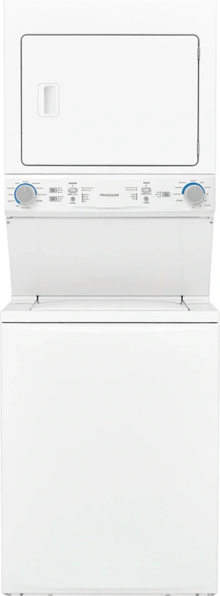Frigidaire FLCE7522AW Electric Washer/Dryer Laundry Center - 3.9 Cu. Ft Washer and 5.5 Cu. Ft. Dryer