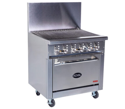 Royal RDR-36RB-126 Radiant Broiler Range RDR Series