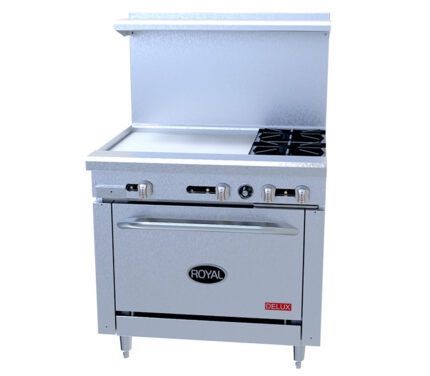 Royal RDR-2G24 36″ Gas Restaurant Range RDR Series