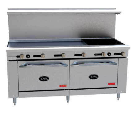 Royal RDR-4G48 72″ Gas Restaurant Range RDR Series